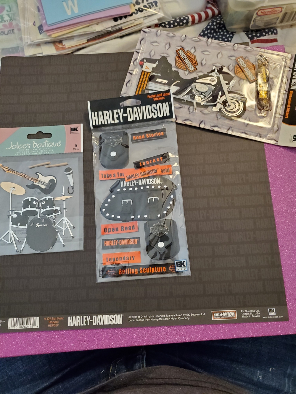Harley-Davidson Scrapbooking Set